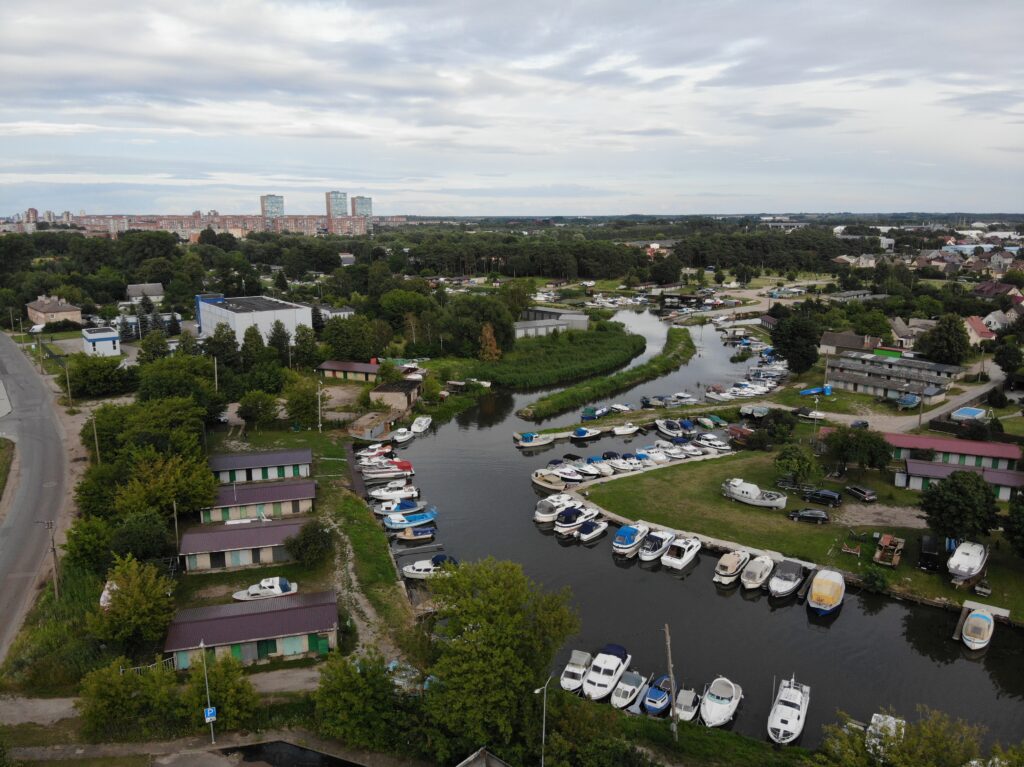 Rengiasi gilinti Smiltelės prieplaukos akvatorijos dugną